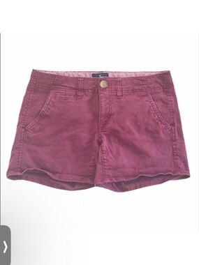 American Eagle Outfitters Shortie Maroon Shorts 00